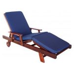 Sun Lounge Cushion Navy Blue