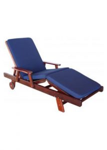 Sun Lounge Cushion Navy Blue