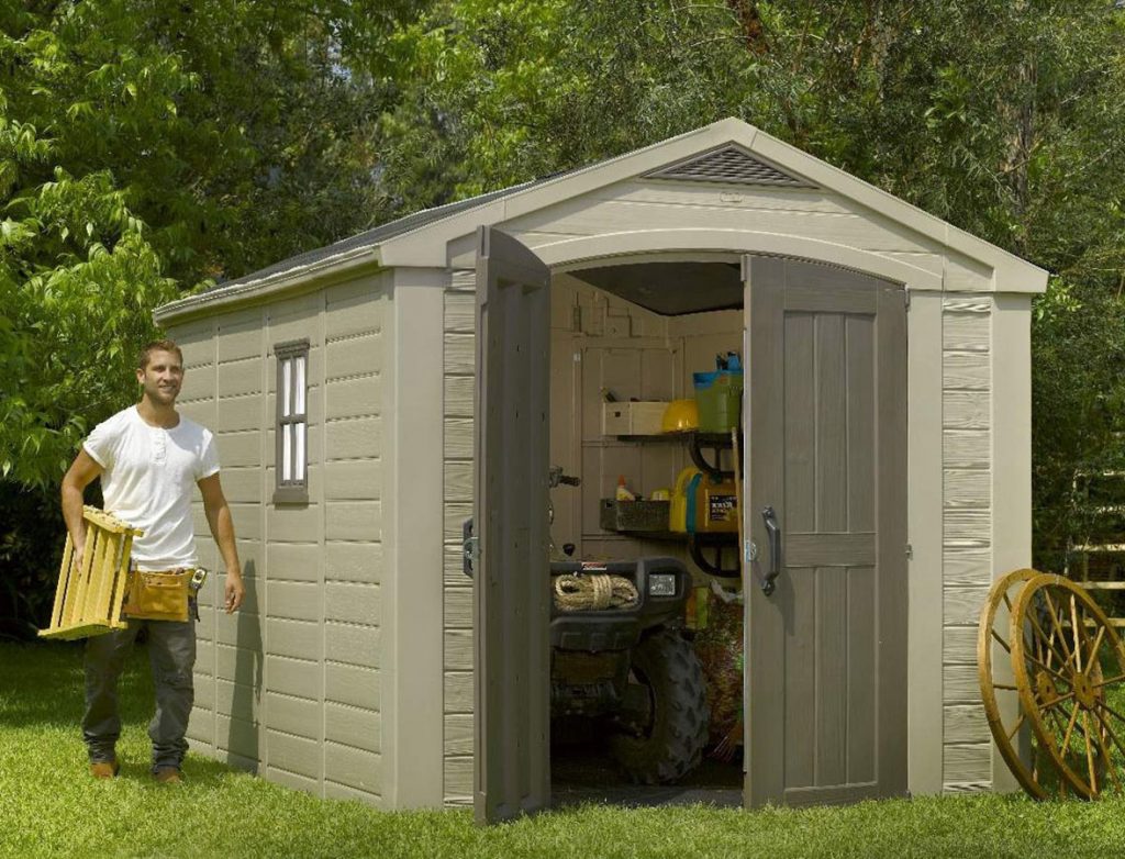 Factor 8 x 11 Shed - Keter Shed - Outdoor Furniture & BBQ's