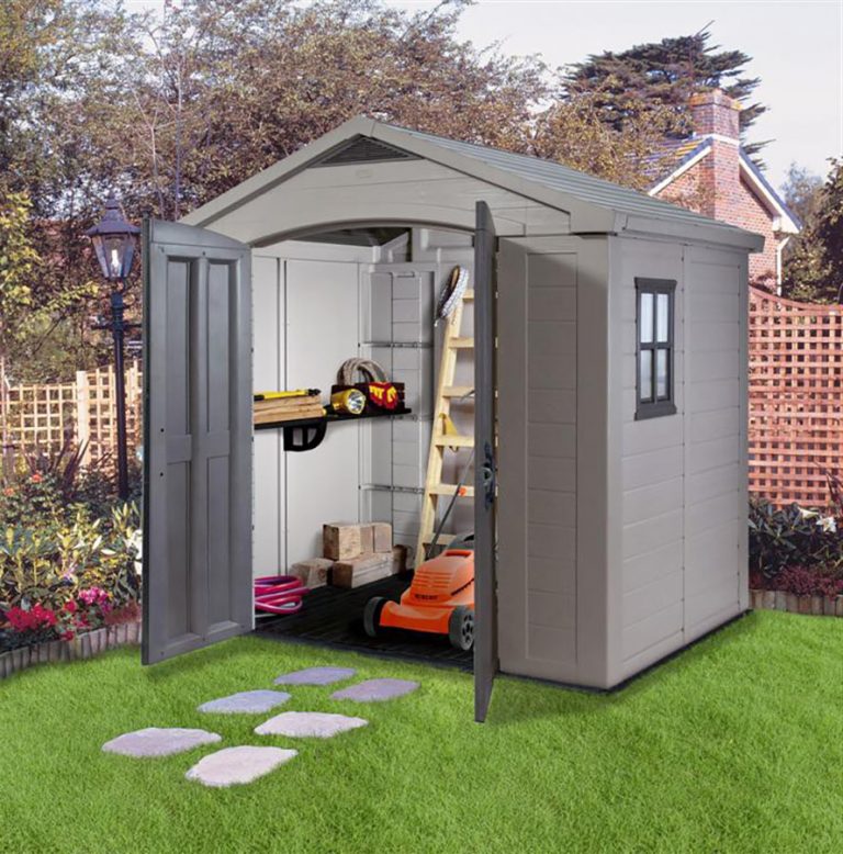 Factor 8 x 6 Shed Keter Shed Outdoor Furniture & BBQ's