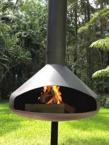 Sirius Suspended Outdoor Fireplace