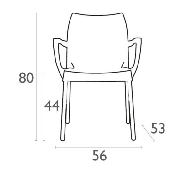 Dolce-Chair-Dimensions