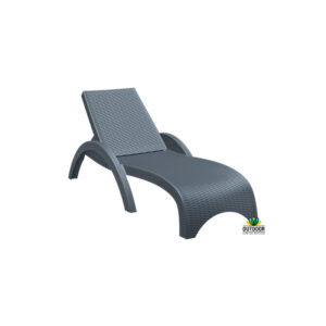 Fiji Sun Lounger Anthracite