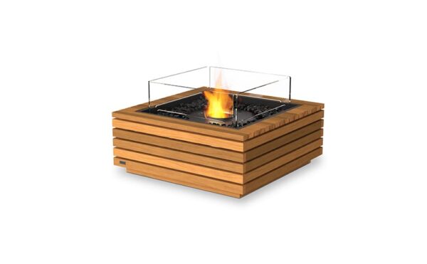 Base 30 EcoSmart Fire Table Teak