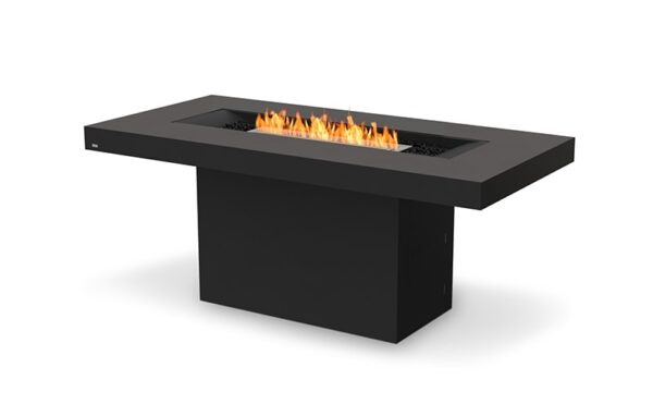 Gin 90 Bar Fire Pit Table Graphite