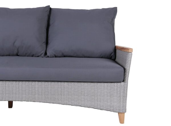 Florence 3 Seater Wicker Lounge