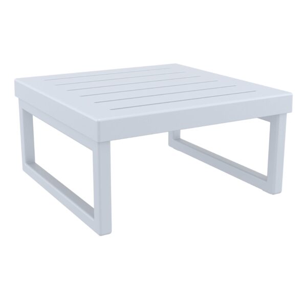 Mykonos Lounge Table Silver Grey