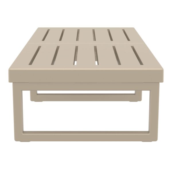Mykonos Lounge Table XL Taupe Taupe
