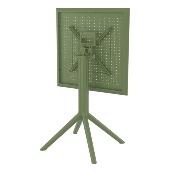 Sky Folding Table 60 Olive Green Fold